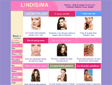 Tablet Screenshot of lindisima.com